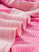 Load image into Gallery viewer, Exposed Seam Contrast Round Neck Sweatshirt
