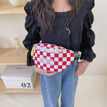 Load image into Gallery viewer, Checkered Nylon Crossbody Bag
