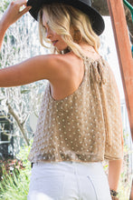Load image into Gallery viewer, Embroidered Grecian Neck Tank Top
