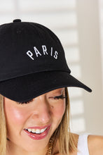 Load image into Gallery viewer, Zenana Embroidered City Baseball Cap
