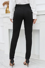 Load image into Gallery viewer, Adjustable Elastic Waist Slim Pants

