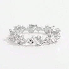 Load image into Gallery viewer, 925 Sterling Silver Inlaid Zircon Ring
