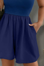 Load image into Gallery viewer, Pocketed Tube Wide Leg Romper
