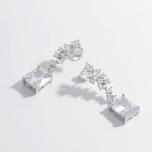 Load image into Gallery viewer, 925 Sterling Silver Zircon Drop Earrings
