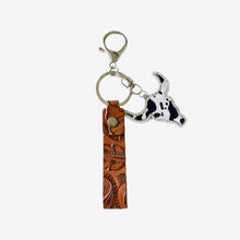 Load image into Gallery viewer, Rhinestone Bull Keychain
