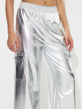 Load image into Gallery viewer, Elastic Waist Wide Leg Pants
