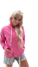 Load image into Gallery viewer, Kimmie’s Frenchie Distressed Hoodie
