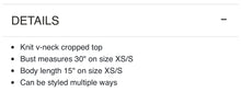 Load image into Gallery viewer, Ribbed Stretch Top
