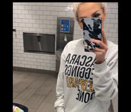 Casual Weekend Letter Graphic Sweatshirt