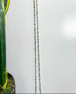 Glass Crystal Necklace in Sea Mist