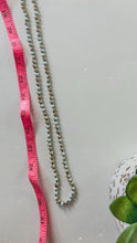 Load image into Gallery viewer, Glass Crystal Necklace in Sea Mist
