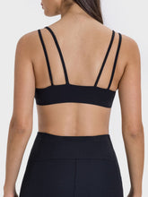 Load image into Gallery viewer, 7367 Scoop Neck Double Strap Active Cami
