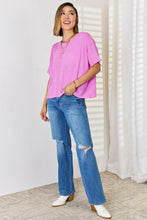 Load image into Gallery viewer, Zenana Full Size Round Neck Short Sleeve Top
