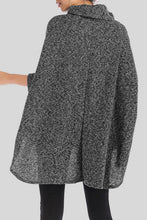 Load image into Gallery viewer, Turtleneck Batwing Sleeve Sweater
