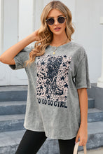 Load image into Gallery viewer, GO GO GO GIRL Round Neck Short Sleeve T-Shirt
