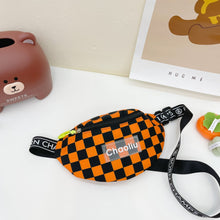 Load image into Gallery viewer, Checkered Nylon Crossbody Bag
