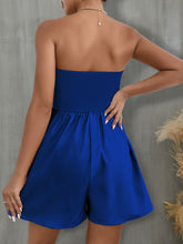 Load image into Gallery viewer, Pocketed Tube Wide Leg Romper
