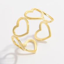 Load image into Gallery viewer, 925 Sterling Silver Heart Ring
