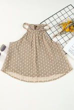 Load image into Gallery viewer, Embroidered Grecian Neck Tank Top
