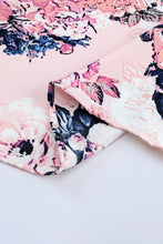 Load image into Gallery viewer, Floral Surplice Neck Dress
