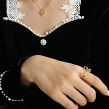 Load image into Gallery viewer, Titanium Steel Butterfly Open Ring
