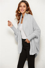 Load image into Gallery viewer, Open Front Batwing Sleeve Cardigan
