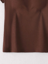 Load image into Gallery viewer, Square Neck Short Sleeve T-Shirt
