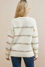 Load image into Gallery viewer, Round Neck Long Sleeve Sweater
