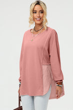 Load image into Gallery viewer, Curved Hem Dolman Sleeve Top
