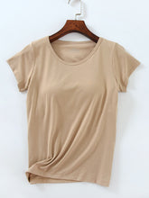 Load image into Gallery viewer, Round Neck Short Sleeve T-Shirt

