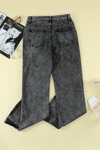 Load image into Gallery viewer, Slit Flare Jeans
