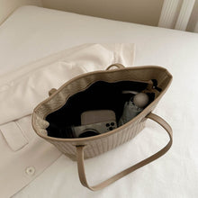Load image into Gallery viewer, Textured PU Leather Handbag
