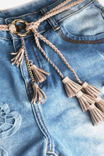 Load image into Gallery viewer, Braid Belt with Tassels
