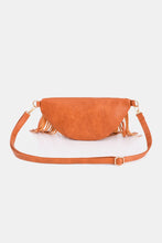 Load image into Gallery viewer, Fringed PU Leather Sling Bag
