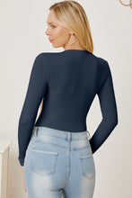 Load image into Gallery viewer, Zip Up Long Sleeve Bodysuit
