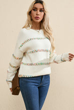 Load image into Gallery viewer, Round Neck Long Sleeve Sweater
