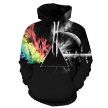 Load image into Gallery viewer, Full Size Printed Drawstring Hoodie with Pockets
