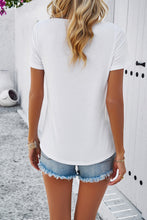 Load image into Gallery viewer, V-Neck Short Sleeve T-Shirt
