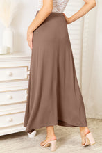 Load image into Gallery viewer, Double Take Full Size Soft Rayon Drawstring Waist Maxi Skirt Rayon
