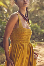 Load image into Gallery viewer, Smocked Wide Strap Jumpsuit
