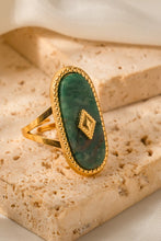 Load image into Gallery viewer, Natural Stone Copper Ring
