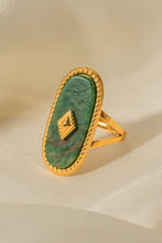 Load image into Gallery viewer, Natural Stone Copper Ring
