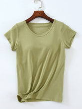 Load image into Gallery viewer, Round Neck Short Sleeve T-Shirt
