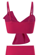 Load image into Gallery viewer, Twisted Spaghetti Strap Two-Piece Swim Set
