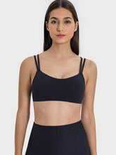 Load image into Gallery viewer, 7367 Scoop Neck Double Strap Active Cami
