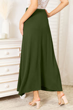 Load image into Gallery viewer, Double Take Full Size Soft Rayon Drawstring Waist Maxi Skirt Rayon
