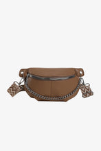 Load image into Gallery viewer, PU Leather Sling Bag
