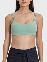 Load image into Gallery viewer, 7367 Scoop Neck Double Strap Active Cami
