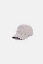 Load image into Gallery viewer, Zenana SALTY Embroidered Vintage Washed Baseball Cap
