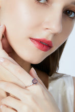 Load image into Gallery viewer, Morganite 925 Sterling Silver Ring
